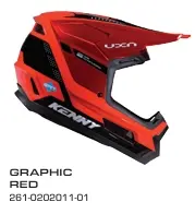 Casque KENNY Performance Graphic Red 2026