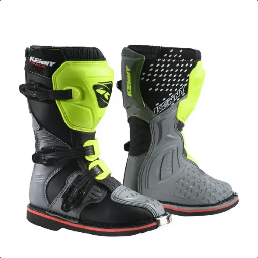 Bottes KENNY Track Junior Grey Neon