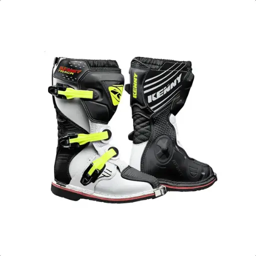 Bottes KENNY Track Junior White Black