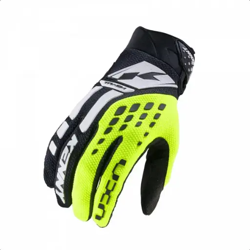 Gants KENNY Track Kid Neon Yellow 2025