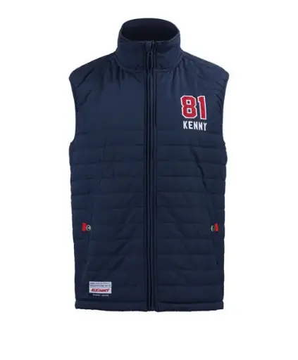 [KENNY] Bodywarmer Academy KENNY Blue