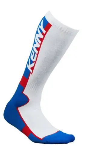 Chaussettes KENNY MX Tech Bleu Blanc Rouge