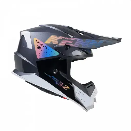Casque KENNY Track Graphic Zoom Black 2025
