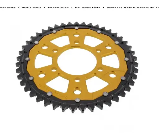 Couronne ZF Bi-Matière 46 Dents GASGAS 250/300 EC 1997-2014