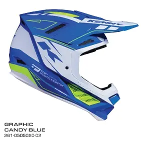 Casque KENNY Titanium Graphic Candy Blue 2026