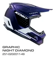 Casque KENNY Performance Graphic Night Diamond 2025
