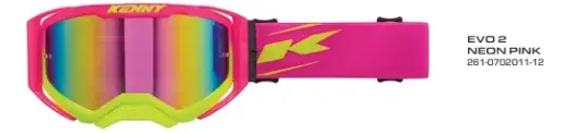 Masque KENNY Evo2 Neon Pink 2026