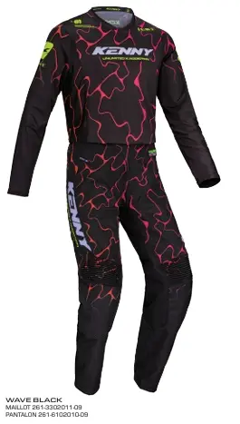 Tenue KENNY Performance Wave Black 2026