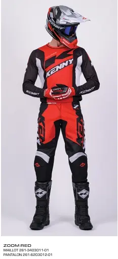 Tenue KENNY Track Zoom Red 2026