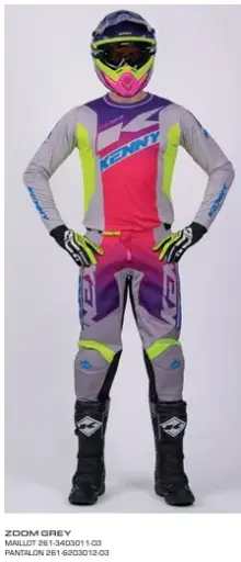 Tenue KENNY Track Zoom Grey 2026