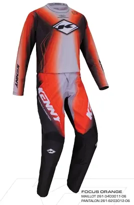 Tenue KENNY Track Focus Orange 2026