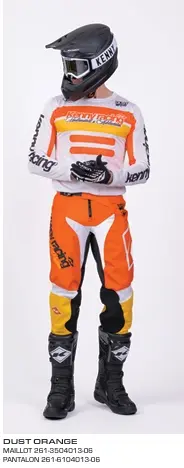 Tenue KENNY Force Dust Orange 2026