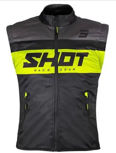 Veste Bodywarmer Lite Black/Yellow  SHOT