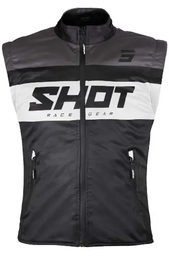 Veste BODYWARMER LITE SHOT Black/White