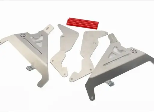 [AX1553] Protections Radiateurs AXP HONDA CRF250R/CRF250RX Rouge