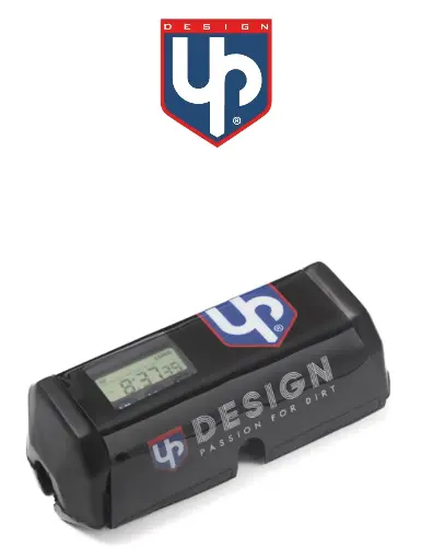 [88MOUSSCHRO02] Mousse de Guidon UP Chrono intégré Noire