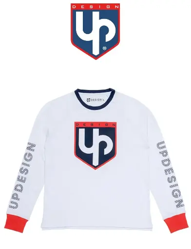 [88TSMLBLXXL] Tee-Shirt Up Design ML Blanc