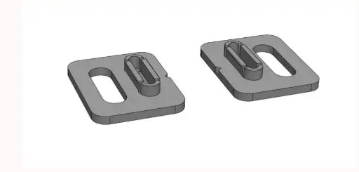[008-001-99] Attaches pour Ecran LEATT VELOCITY