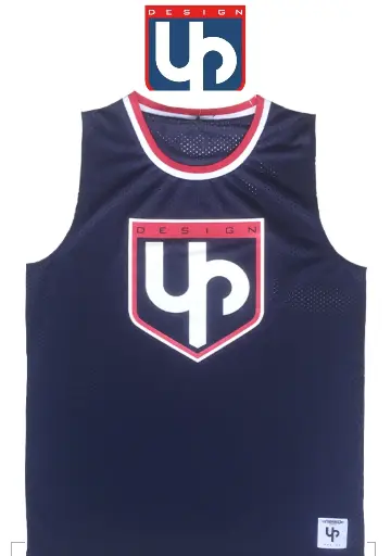 [885001] Maillot  Up Design Bleu Marine