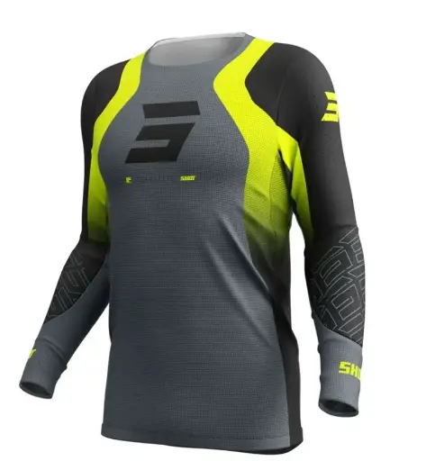 [A06-12A1-C03] Maillot SHOT AEROLITE Ultra Neon Yellow