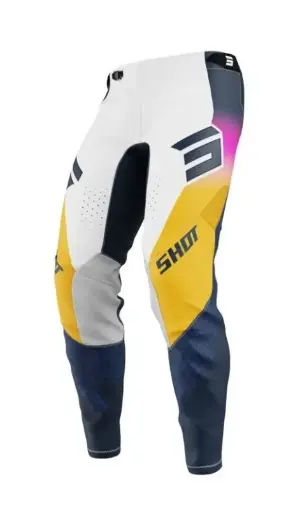 [A06-11A1-C01] Pantalon SHOT AEROLITE Ultra Blue/Orange/Pink