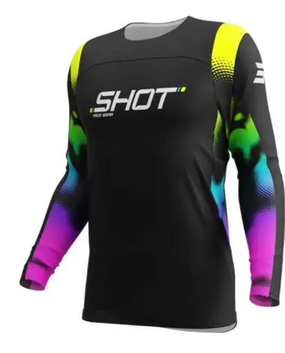 Maillot SHOT CONTACT NITRO Black