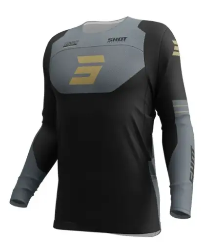 [A06-12C1-F02] Maillot SHOT CONTACT SHIELD Gold