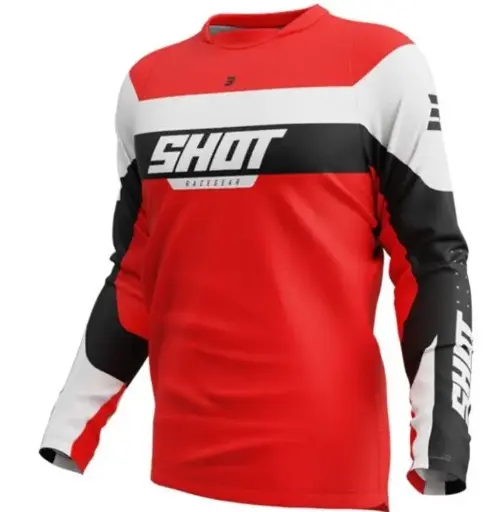 [A06-12D1-B04] Maillot SHOT DEVO LEAGUE Red