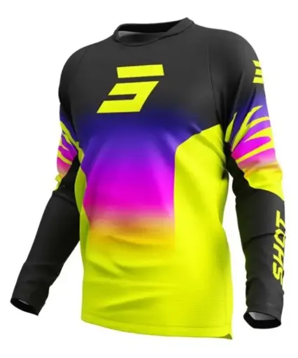 [A06-12D01-C02] Maillot SHOT DEVO X-TREM Neon/Yellow