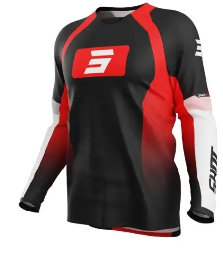 Maillot SHOT DRAW INSTINCT Red
