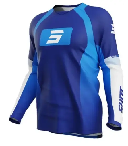 [A06-12E1-A01] Maillot SHOT DRAW INSTINCT Blue