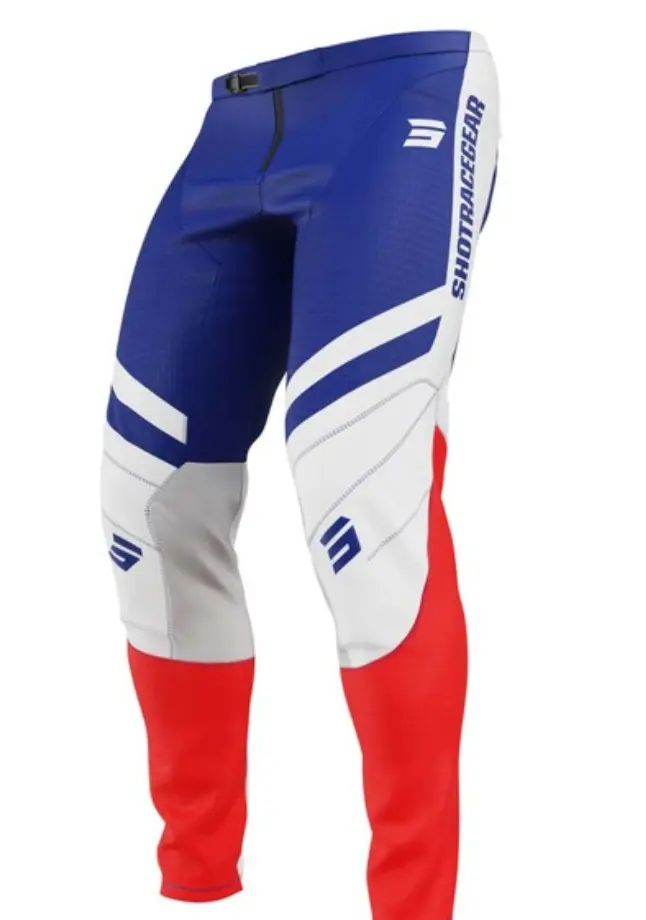 [A06-11D1-BK5] Pantalon SHOT DRAW KID LEAGUE Blue/Red