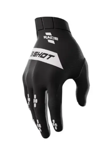 [A07-13B3-A02] Gants SHOT RACE KID Noir