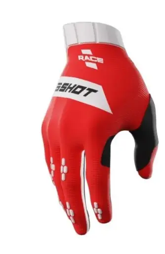 [A07-13B3-A04] Gants SHOT RACE KID Red