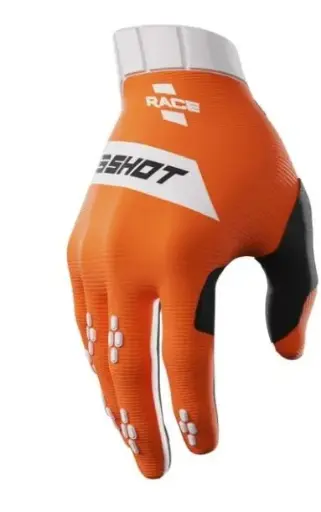 [A06-13D1-AK7] Gants SHOT RACE KID Orange