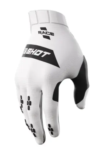 [A08-13B2-B03] Gants SHOT RACE White