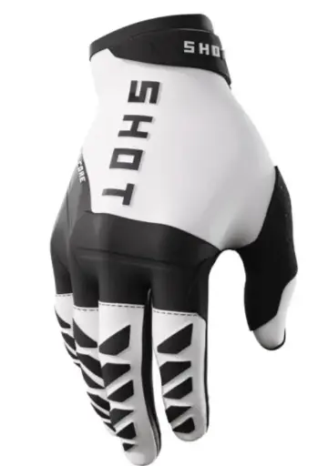 [A08-13C1-C03] Gants SHOT CORE White