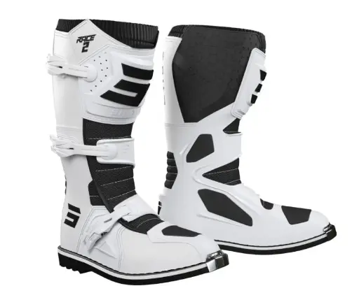 [A09-24D1-A05] Bottes SHOT RACE 2 White