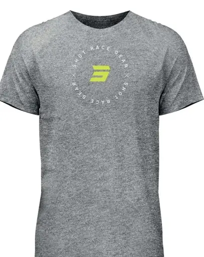 T-Shirt SHOT RING Grey