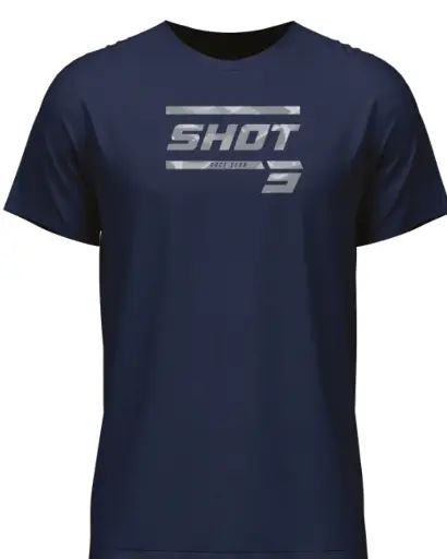 [A07-54A1-C03] T-Shirt SHOT VOLT Blue