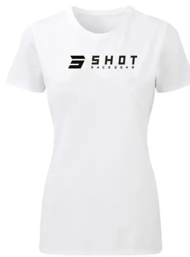 [A0A-54A2-A01] T-Shirt SHOT WOMAN TEAM 2.0 White