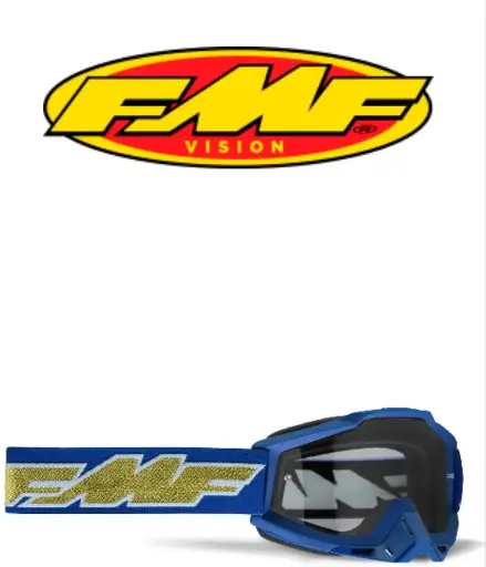 [F5003600010] Masque FMF Powerbomb Navy Gold