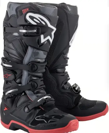 [34102654] Bottes ALPINESTARS Tech7 Noir/Gris/Rouge