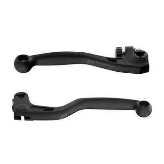 [MORACO PS91578] Levier POLISPORT APT incassables HONDA CRF 250/450 Noir 2010-2024