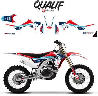 [MORACO 5HO20803152L] Kit Déco UP Qualif HONDA 250/450 CRF 2013-2016