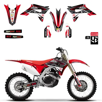 [MORACO 5HO1303152L] Kit déco UP Iron HONDA 450 CRF 2013-2020