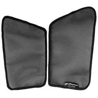 [MORACO  PS8465500001] Filet Cache Radiateur POLISPORT HONDA 250 CRF Noir 2018-2019