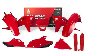 [MORACO RKITGASRG0621] Kit Plastique Complet RTECH GASGAS EC/ECF 2021-2023 Rouge