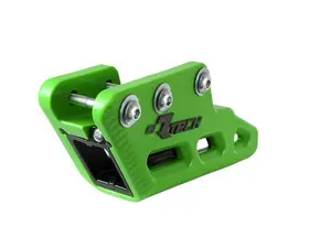 [MORACO RCRUKXFVENR20] Guide Chaîne RTECH Monoblock R2.0 Worx KAWASAKI 250/450 KXF Vert/Noir 2009-2024