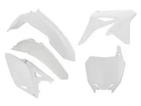 [MORACO RKITRMZNR0511] Kit PLastique RTECH SUZUKI 250 RMZ 2010-2018 Blanc-Noir-Jaune
